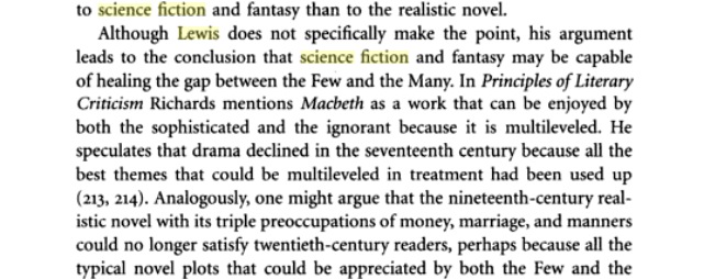 On Science Fiction, by C.S. Lewis